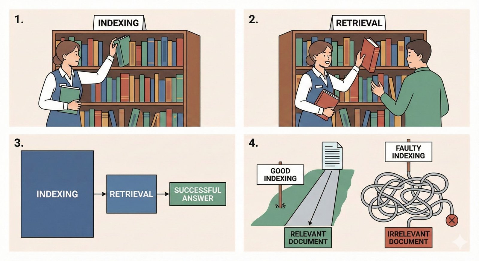 RAG Indexing vs. Retrieval